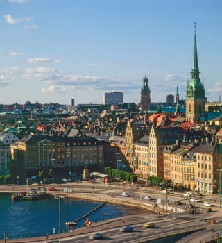 View of old town in Stockholm, Sweden