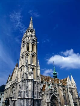 Matthias Church in Budapest, Hungary