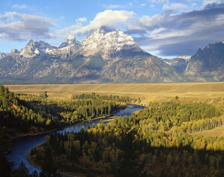 Grand Teton and Snake River, Wyoming