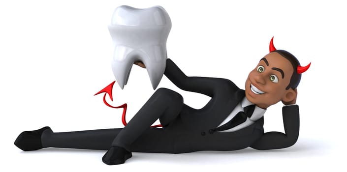 Fun businessman
