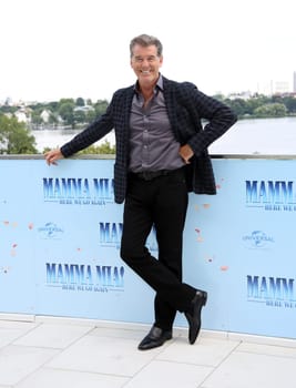 Pierce Brosnan ,.Mamma Mia 2 ! Here We Go Again Presscall  in Hamburg,12.07.2018