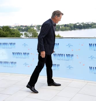 Pierce Brosnan ,.Mamma Mia 2 ! Here We Go Again Presscall  in Hamburg,12.07.2018