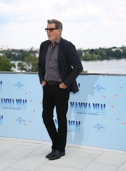 Pierce Brosnan ,.Mamma Mia 2 ! Here We Go Again Presscall  in Hamburg,12.07.2018
