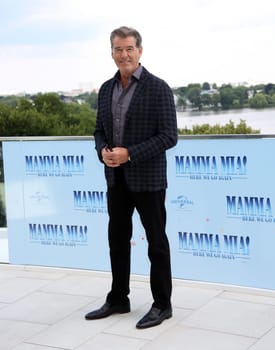 Pierce Brosnan ,.Mamma Mia 2 ! Here We Go Again Presscall  in Hamburg,12.07.2018