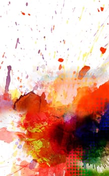 kleckse colors background colorful portrait