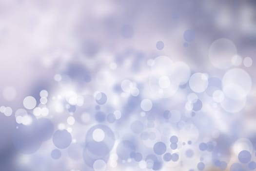 Abstract violet bright bokeh background with violet and white circles. Template for your product display montage. Beautiful texture.