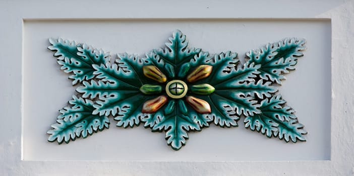 Detail of the Pagelaran hall of the Yogyakarta Kraton.
