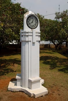 Traditional clock in Kota Tua Jakarta.