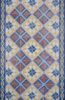 Aluzejo  Portuguese painted tin-glazed ceramic tile work.