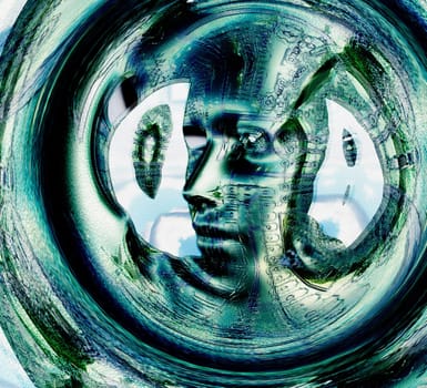 Electronic Faces Hovers