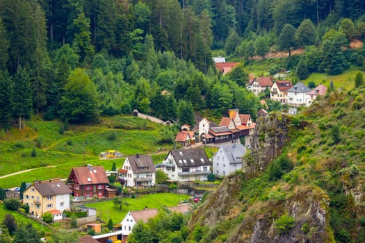 View of Hornberg in Black Forest - Germany, Baden-Wurttemberg