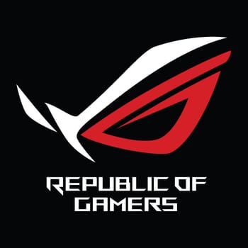 republic of gamers  illustration logo