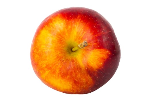 Red apple isolated on white  background. Concept health.