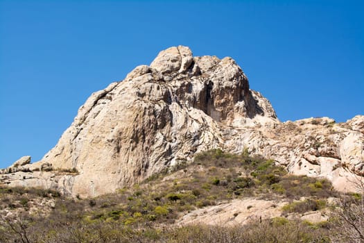 Peña de Bernal is the third largest monolith in the world, located in the town of Bernal, Queretaro