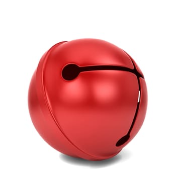 Jingle bell. 3d illustration isolated on white background