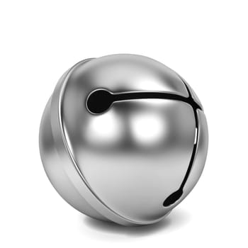 Jingle bell. 3d illustration isolated on white background