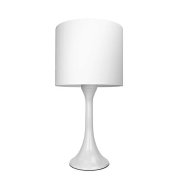Table lamp. 3d illustration isolated on white background