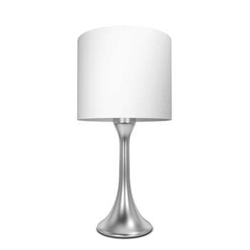 Table lamp. 3d illustration isolated on white background