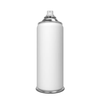 Blank spray. 3d illustration isolated on white background
