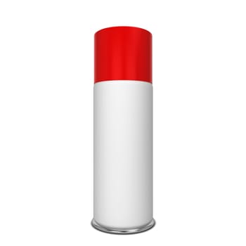 Blank spray. 3d illustration isolated on white background