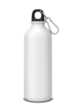 Sport bottle. 3d illustration isolated on white background