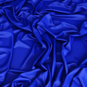 Smooth satin drapery. 3d background