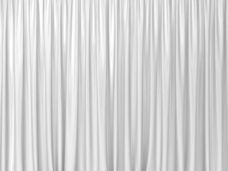 Theater curtains. 3d background