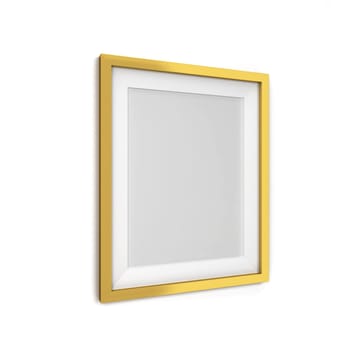Blank frame mockup. 3d illustration isolated on white background