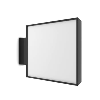 Blank store signboard. 3d illustration isolated on white background