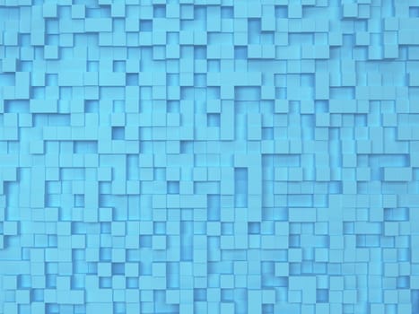 Abstract square background. 3d illustration
