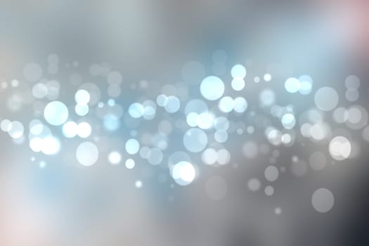 Blue bright abstract Bokeh with colorful circles. Template for your product display montage. Beautiful texture.