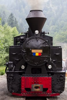 Working Steam Locomotive Front