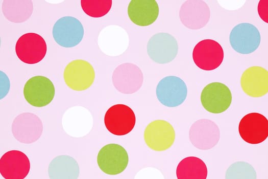 Colorful dotted seamless pattern, texture background