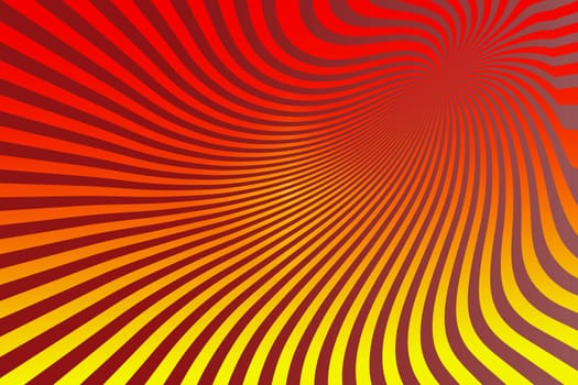Abstract curved lines, swirl or suction background
