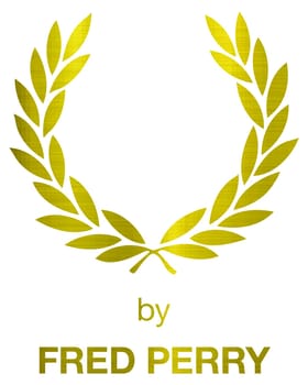 fred perry logo fashion luxury brand clothes illustration