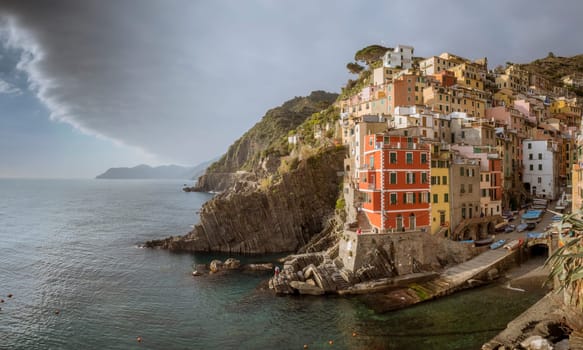 Riomaggiore, Cinque Terre National Park, Liguria, La Spezia, Italy