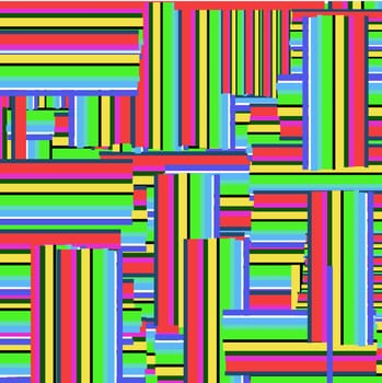 Colorful illustrated a abstraction the colorful background