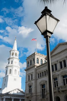 Historic Architecture in Downtown Charlestion, South Carolina