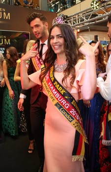 Pricilla Klein,  Miss Hamburg 2018 Winner ,.Miss & Mister Hamburg modelcontest   2018 at the  Europapassage Hamburg . 31.08.2018