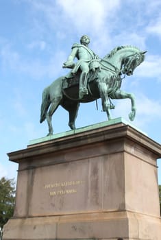 Statue Folkerts Kærlighed from Norway Impression at the Castle in Oslo , Norway