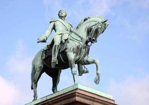 Statue Folkerts Kærlighed from Norway Impression at the Castle in Oslo , Norway