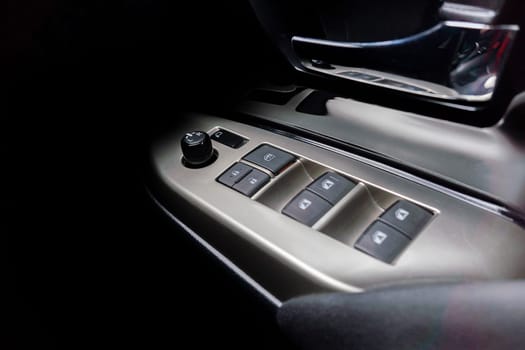 Car door switch of black and many button