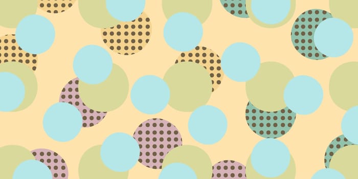 Pop art retro circles background retro illustration vintage kitsch drawing