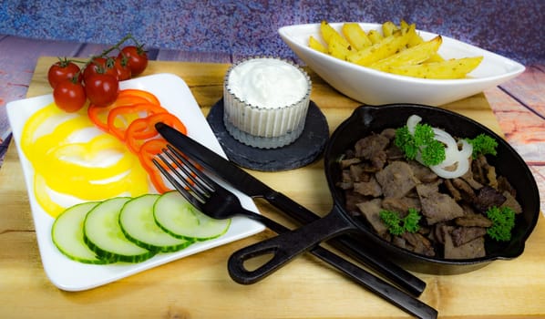Gyros-Teller