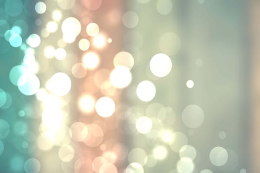 Festive colorful abstract soft background with sparkling shiny bokeh circles. For Christmas and Valentine. Beautiful texture.