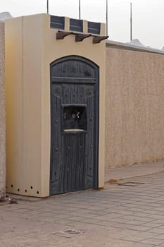 Public drinking fountain tap water faucet Kuwait