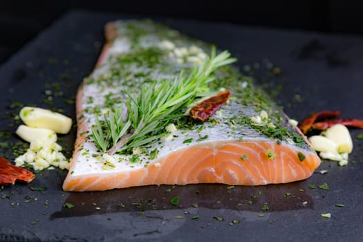 Salmon with potatoes