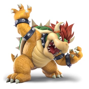 king koopa bowser character video game illustration