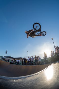 BRAGA, PORTUGAL - OCTOBER 7, 2018: Tom Valderrama during the Bowl Session Event.