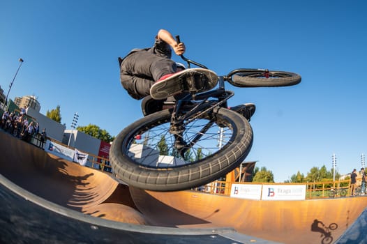 BRAGA, PORTUGAL - OCTOBER 7, 2018: Tom Valderrama during the Bowl Session Event.